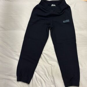 GANNI navy sweatpant